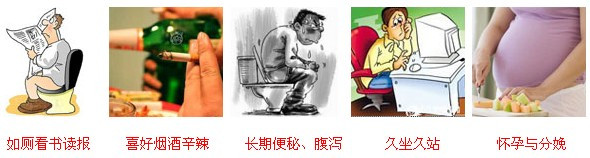 痔疮怎么引起的